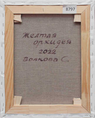 Волкова Светлана Вячеславовна. Желтая орхидея 